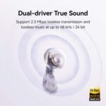 Huawei FreeBuds 6 Open-Fit Wireless Earbuds, White - Image 4