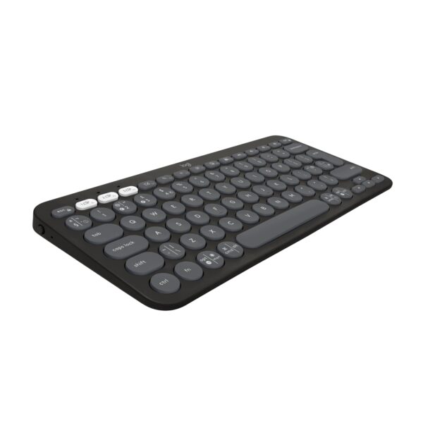 Logitech Pebble Keys 2 K380s Multi-Device Bluetooth Keyboard, Graphite