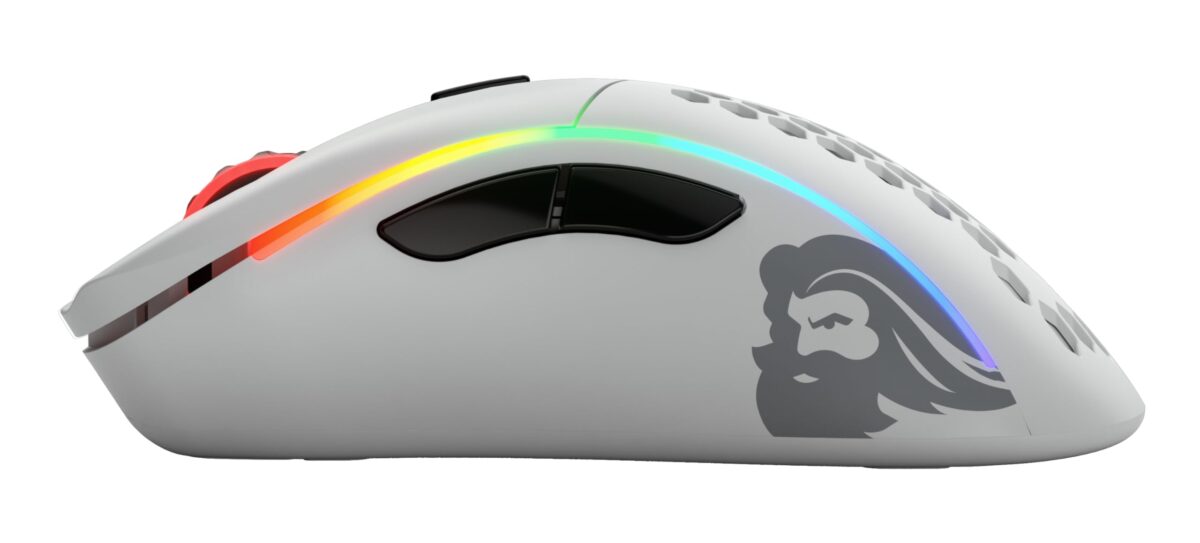 Glorious Model D Wireless Gaming Mouse, Matte White - Image 4