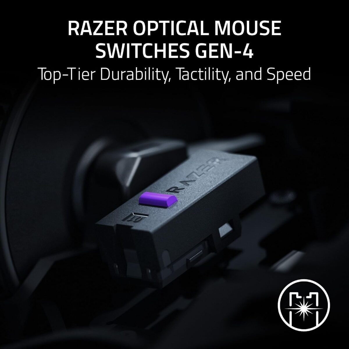 Razer Naga V3 Pro Wireless MMO Gaming Mouse with Swappable Side Plates, Black - Image 4