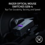 Razer Naga V3 Pro Wireless MMO Gaming Mouse with Swappable Side Plates, Black - Image 4