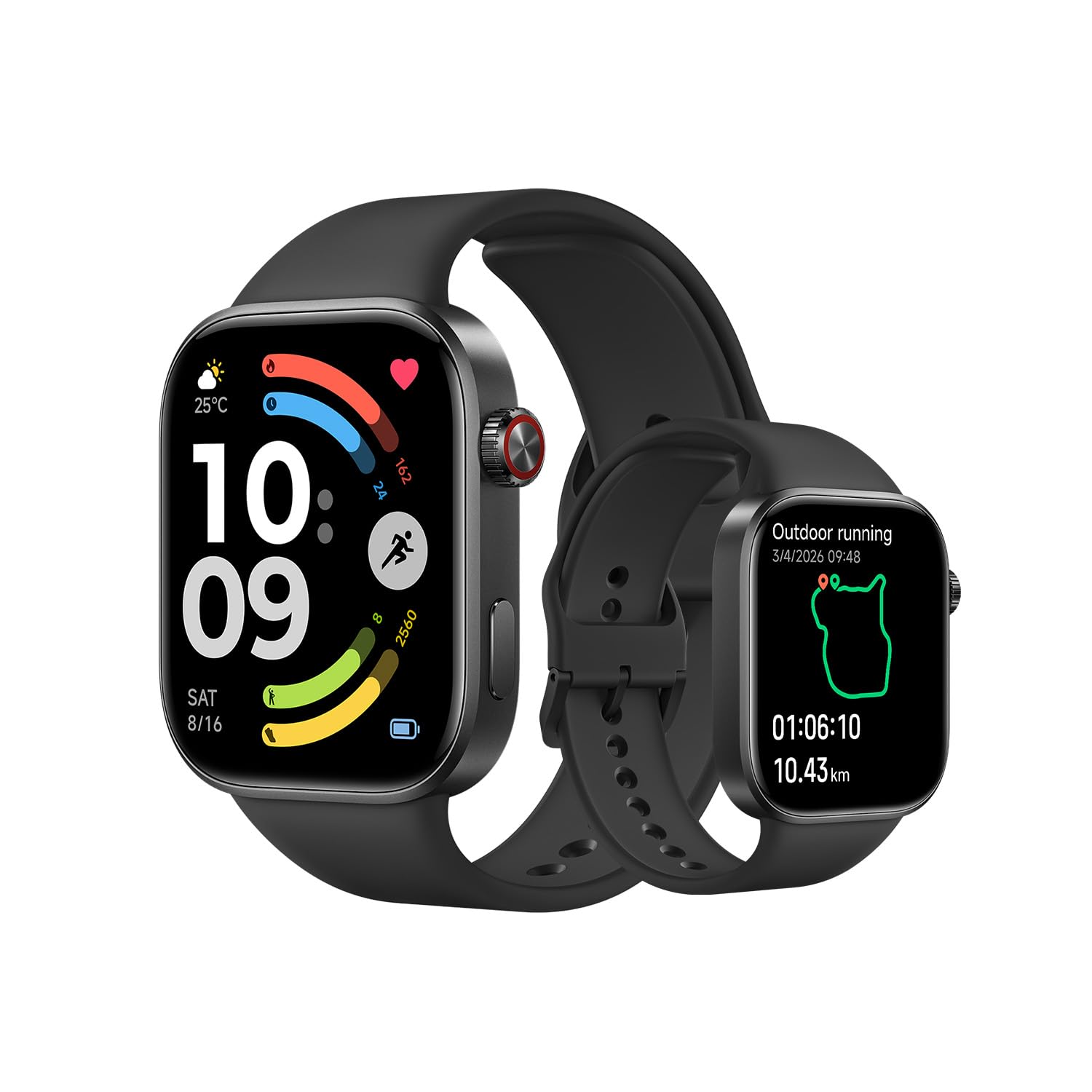 61Axxs8H4L.jpg Xiaomi Redmi Watch 6 Smartwatch, Glacier Blue - Image 1