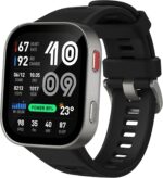 Amazfit Bip Max 50mm GPS Smartwatch, Silver