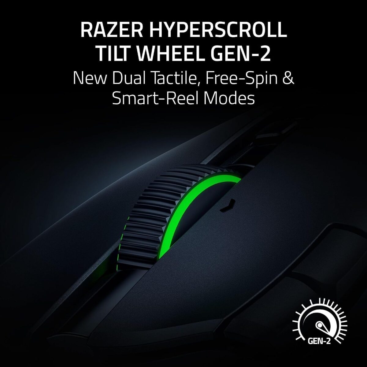 Razer Naga V3 Pro Wireless MMO Gaming Mouse with Swappable Side Plates, Black - Image 3