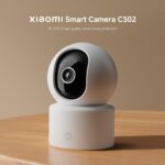 Xiaomi Smart Camera C302, 2K Indoor Wi-Fi Camera with 360° View, White - Image 2