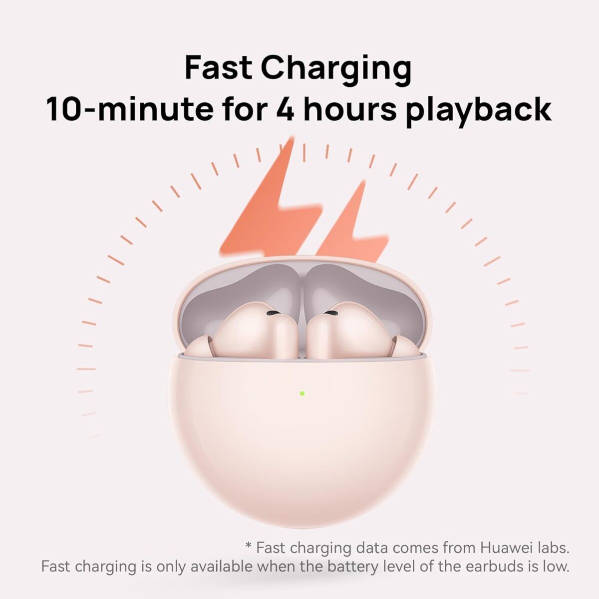 Huawei FreeBuds 7i Noise Cancelling Wireless Earbuds, Black - Image 3