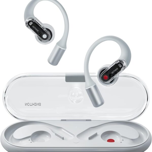 Nothing Ear (open) Open-Ear Wireless Earbuds with Ear Hooks, White