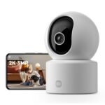 Xiaomi Smart Camera C302, 2K Indoor Wi-Fi Camera with 360° View, White