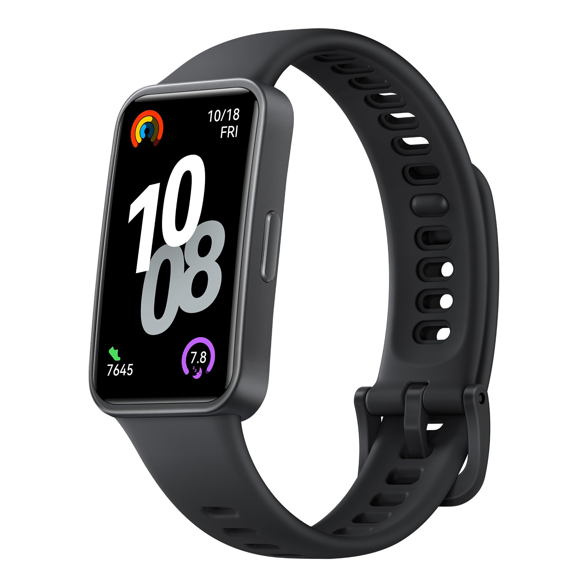 61VZkWamWRL.jpg Huawei Band 10 Fitness Tracker, Black - Image 1