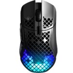 SteelSeries Aerox 5 Wireless Gaming Mouse, Black