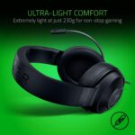 Razer Kraken X Lite Wired Gaming Headset, Black - Image 2