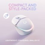 Logitech G G705 Wireless Gaming Mouse, White Mist - Image 2