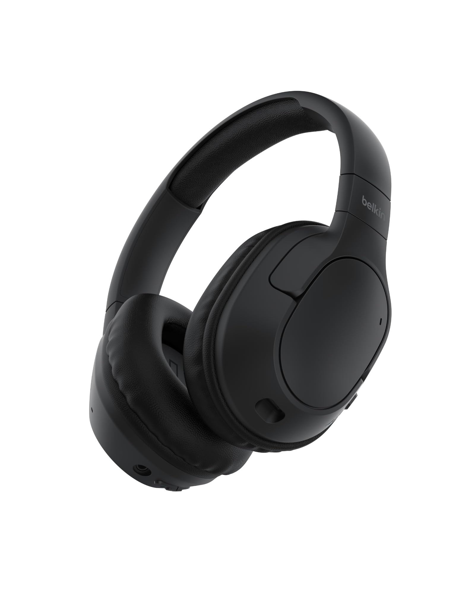 61drzTmim5L.jpg Belkin SoundForm Surround Wireless Over-Ear Headphones, Black - Image 1