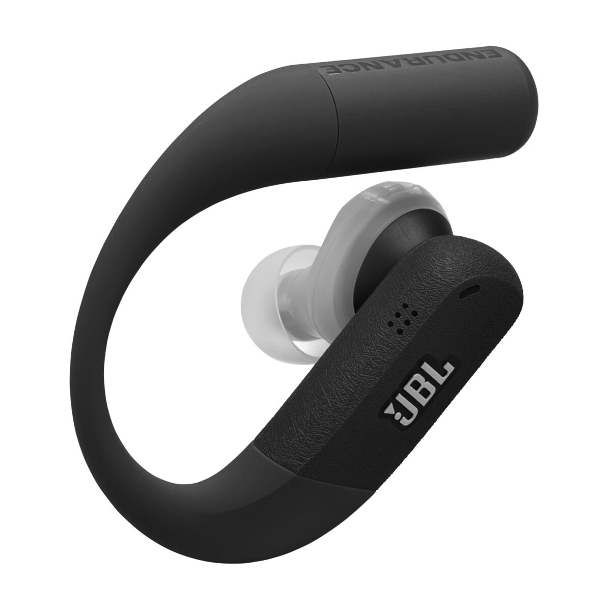 JBL Endurance Peak 4 Noise Cancelling Sports Earbuds, Black/Grey - Image 4
