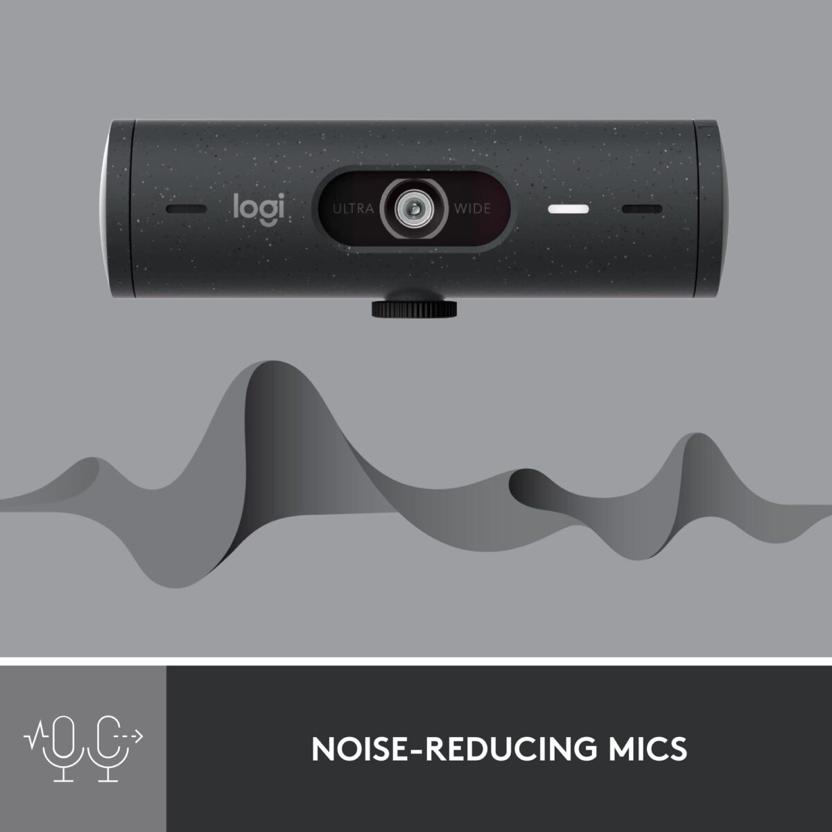 Logitech Brio 500 Full HD Webcam, Graphite - Image 4