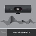 Logitech Brio 500 Full HD Webcam, Graphite - Image 4