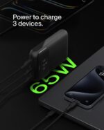 Belkin BoostCharge 20000mAh 65W 3-Port Laptop Power Bank, Black - Image 4