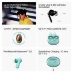 OnePlus Nord Buds 3 Pro Noise Cancelling Wireless Earbuds, Soft Jade - Image 2