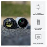 Garmin Forerunner 170 GPS Running Smartwatch, 42 mm, Black/Amp Yellow - Image 3