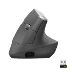 Logitech MX Vertical Ergonomic Wireless Mouse, Graphite