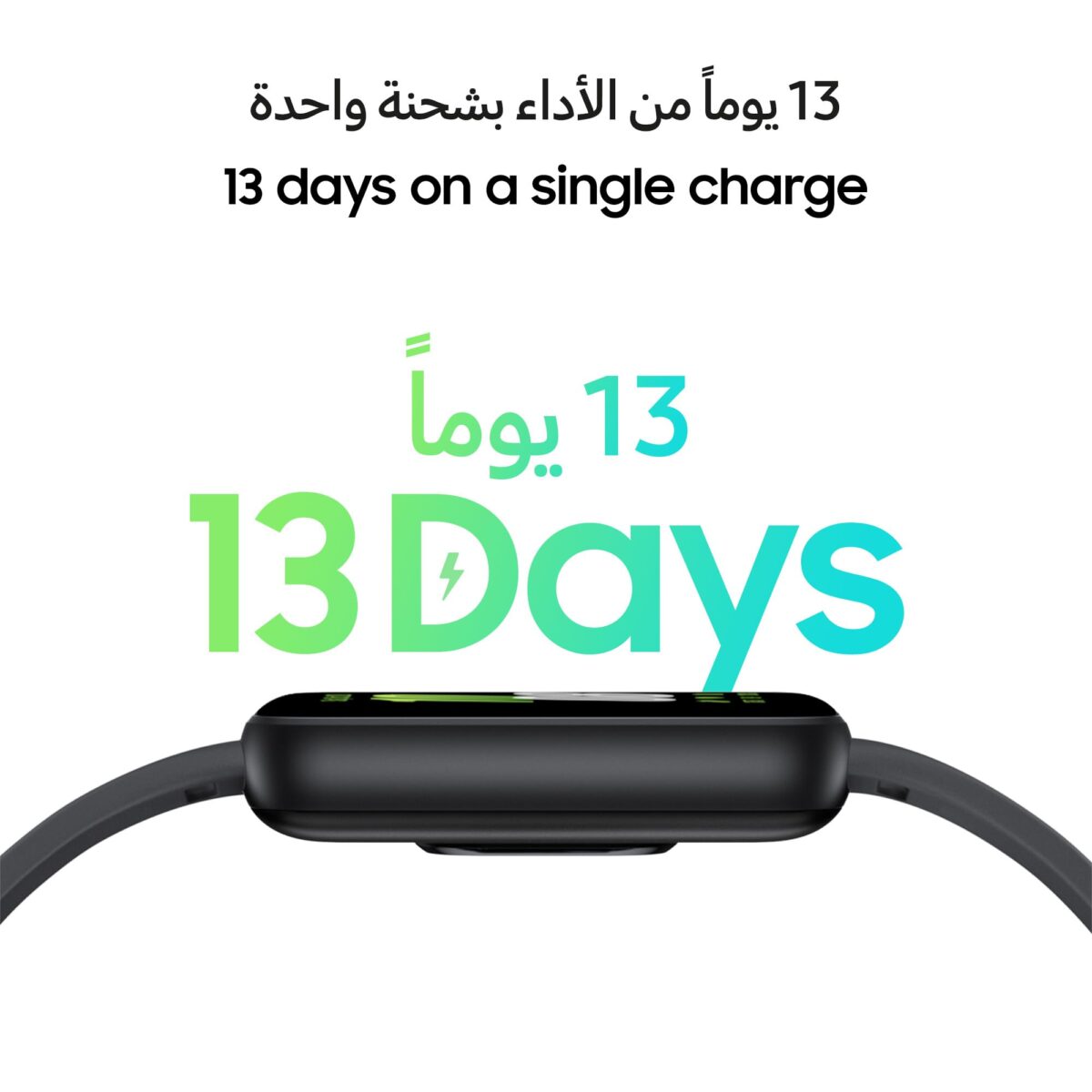 Samsung Galaxy Fit3 Fitness Tracker, Dark Grey - Image 3