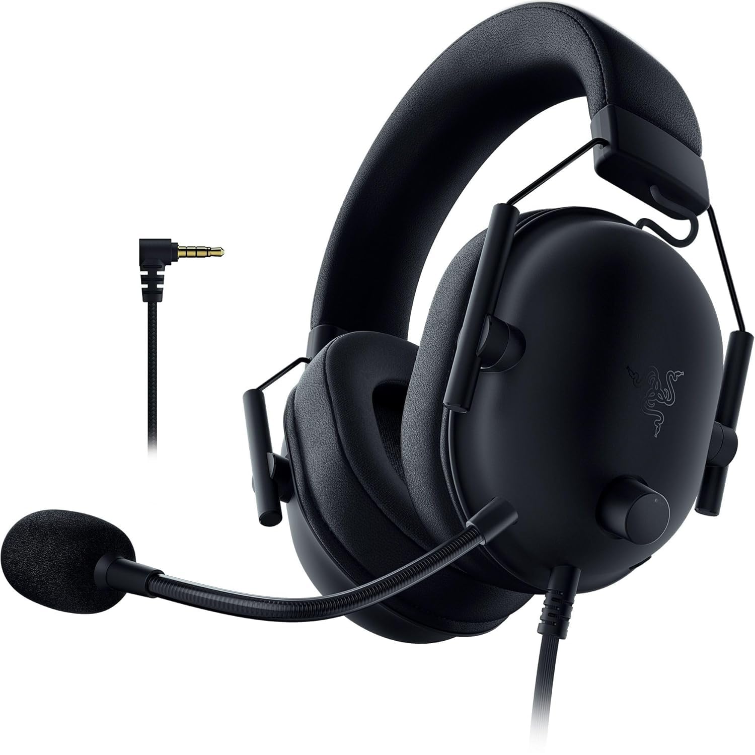 61pmlWdcDPL.jpg Razer BlackShark V2 X Wired Gaming Headset for PlayStation, Black - Image 1