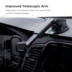iOttie Easy One Touch 5 Dash & Windshield Car Phone Mount, Black - Image 3
