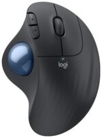 Logitech ERGO M575S Wireless Trackball Mouse, Graphite