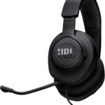 JBL Quantum 100M2 Wired Gaming Headset, Black