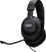 JBL Quantum 100M2 Wired Gaming Headset, Black