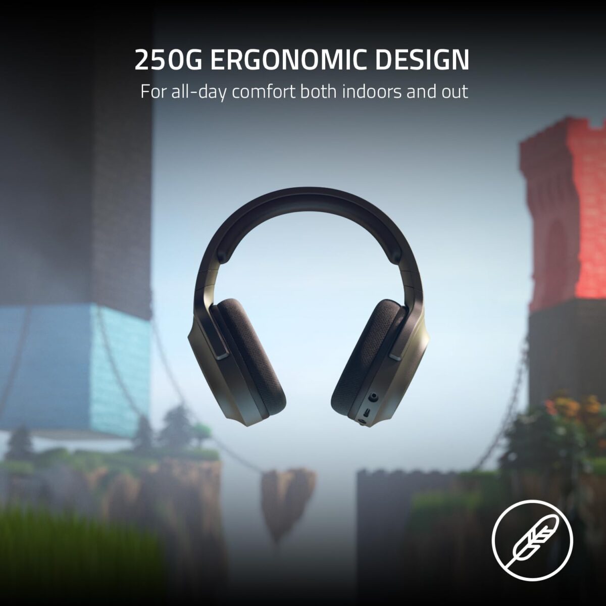 Razer Barracuda X (2022) Wireless Gaming Headset, Black - Image 3