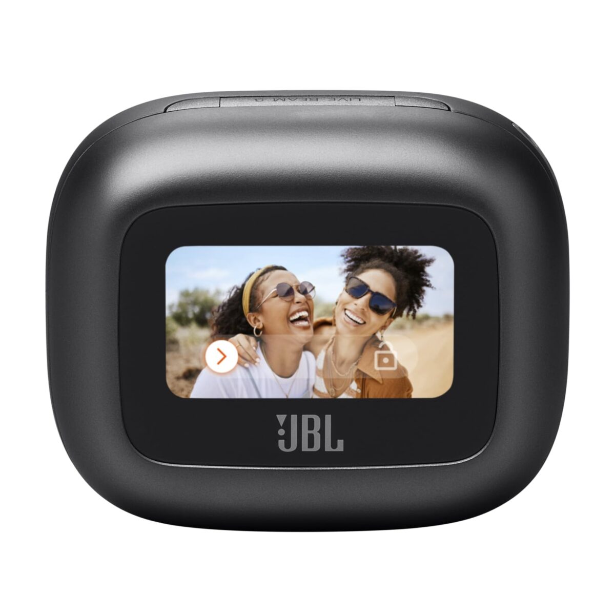 JBL Live Beam 3 Noise Cancelling Earbuds with Smart Charging Case, Black - Image 3