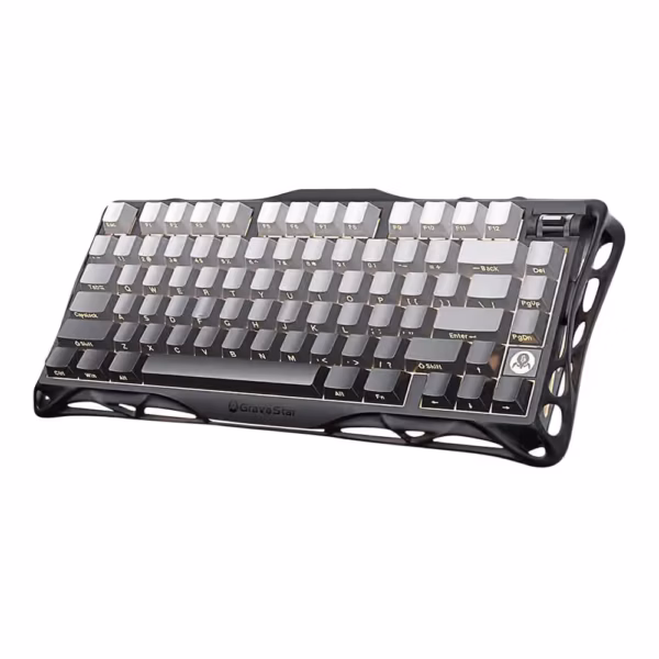 GravaStar Mercury K1 75% Wireless Mechanical Gaming Keyboard, Gradient Black