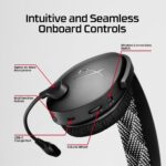 HyperX Cloud Jet Dual Wireless Gaming Headset, Black - Image 2