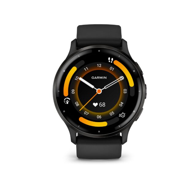 Garmin Venu 3 AMOLED GPS Smartwatch, 45 mm, Black