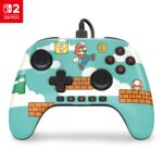 PowerA Advantage Wired Controller for Nintendo Switch 2, Mario Time