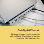 Belkin 11-in-1 USB-C Hub INC004btSGY with 4K HDMI and 100W Power Delivery - Image 4