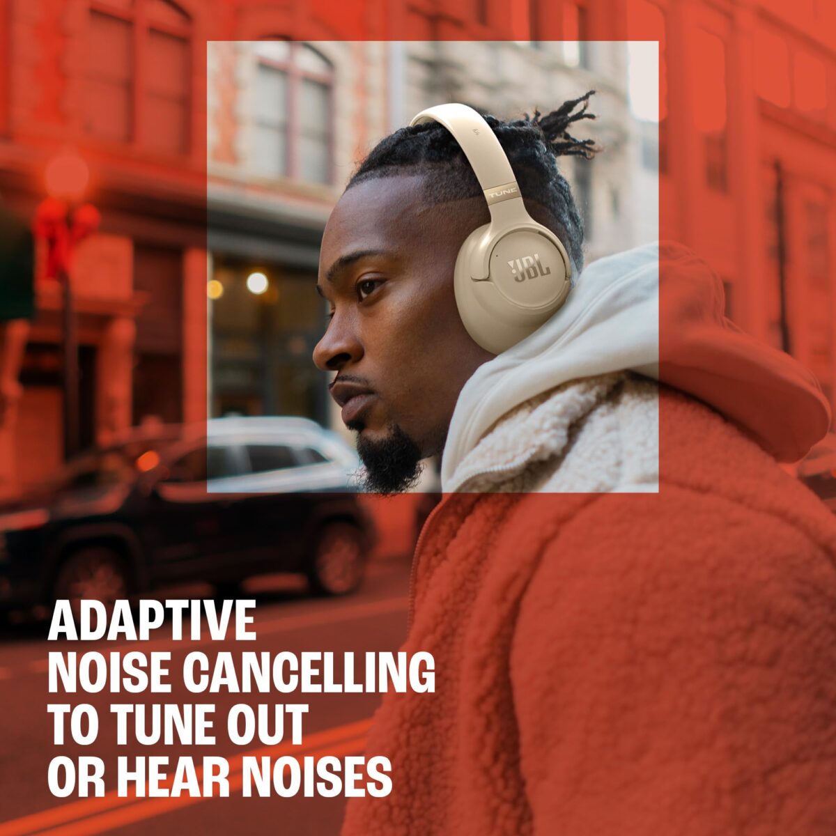 JBL Tune 780NC Wireless Over-Ear Noise Cancelling Headphones, Black - Image 4