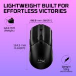 HyperX Pulsefire Haste 2 Core Wireless Gaming Mouse, Black - Image 3