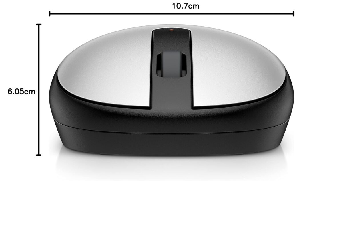 HP 240 Bluetooth Mouse, Silver - Image 4