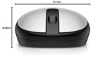 HP 240 Bluetooth Mouse, Silver - Image 4
