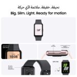 Samsung Galaxy Fit3 Fitness Tracker, Dark Grey - Image 2