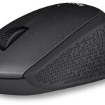 Logitech M330 Silent Plus Wireless Mouse with USB Receiver, Black