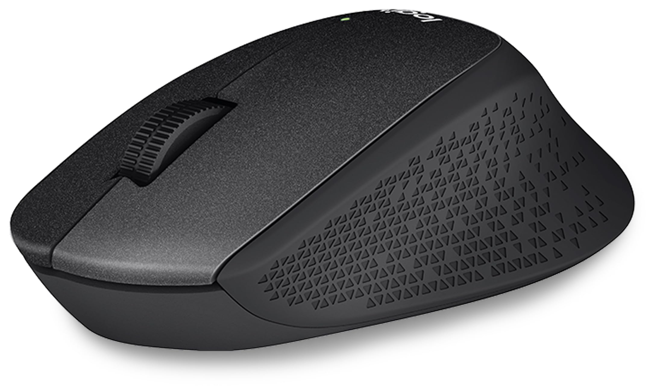 71DTW0gmuxL.jpg Logitech M330 Silent Plus Wireless Mouse with USB Receiver, Black - Image 1