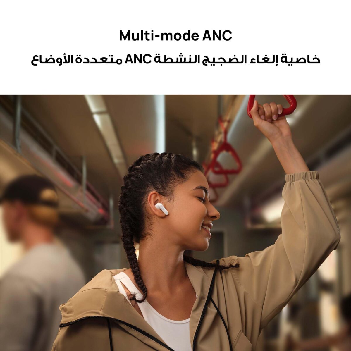 Huawei FreeBuds SE 4 ANC Wireless Earbuds, Black - Image 2