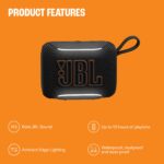 JBL Go 5 Portable Bluetooth Speaker, Red - Image 4