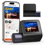 70mai Dash Cam Pro Plus+ A500S 2.7K with GPS and ADAS, Front Camera