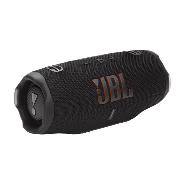 JBL Charge 6 Portable Waterproof Bluetooth Speaker with Power Bank, Black