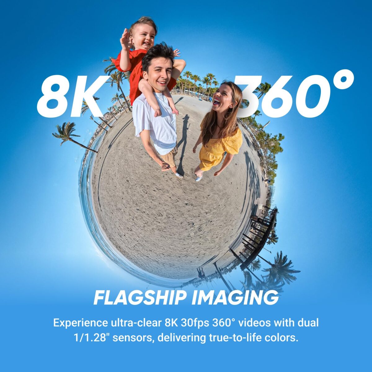 Insta360 X5 8K 360 Camera, Standard Bundle, White - Image 2