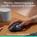 Logitech ERGO M575S Wireless Trackball Mouse, Graphite - Image 2